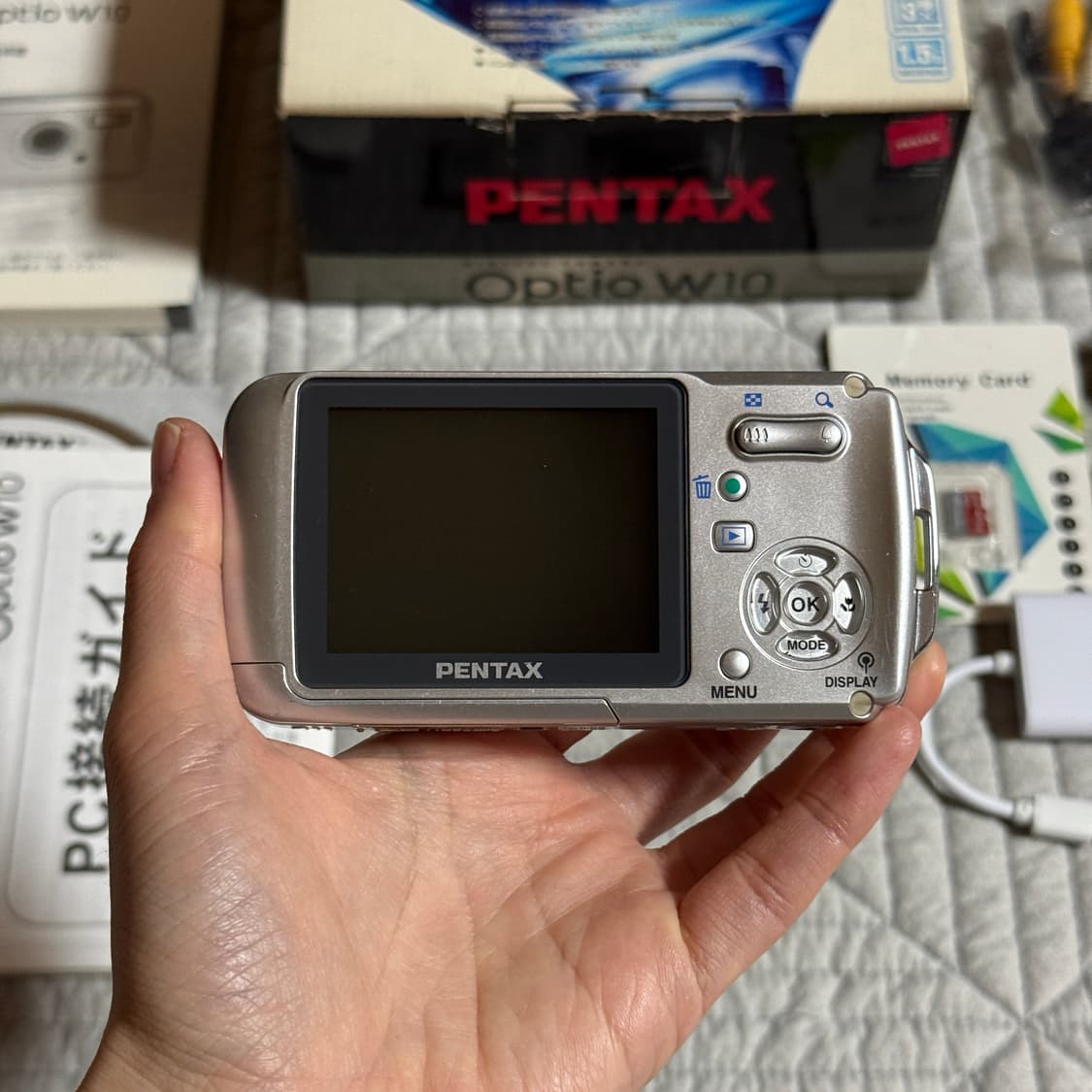 풀박스 Pentax Optio W10 펜탁스디카 옵티오 빈티지 디카 상품이미지4