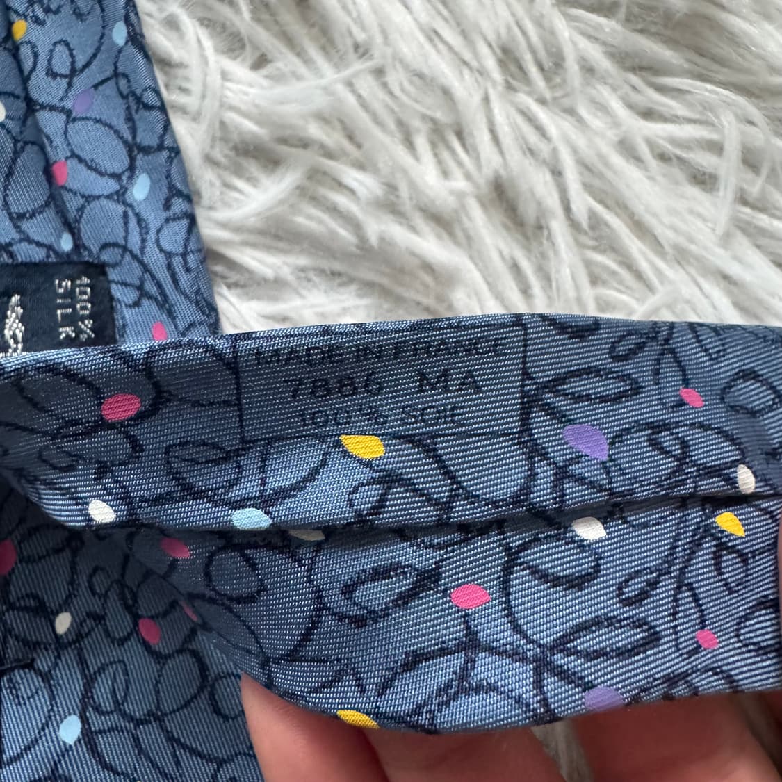HERMES 일본빈티지 넥타이 에르메스 빈티지넥타이 실크넥타이 상품이미지6
