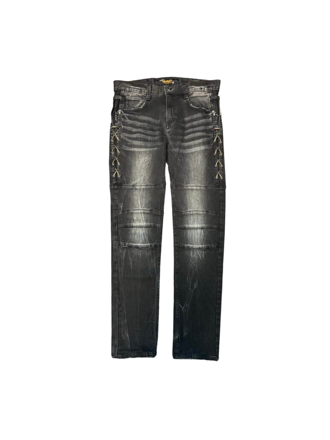 Skull Patch Design Barker Pants 상품이미지1