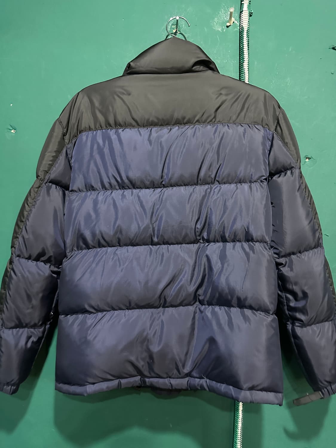 폴로 투톤패딩 네이비 M 상품이미지2