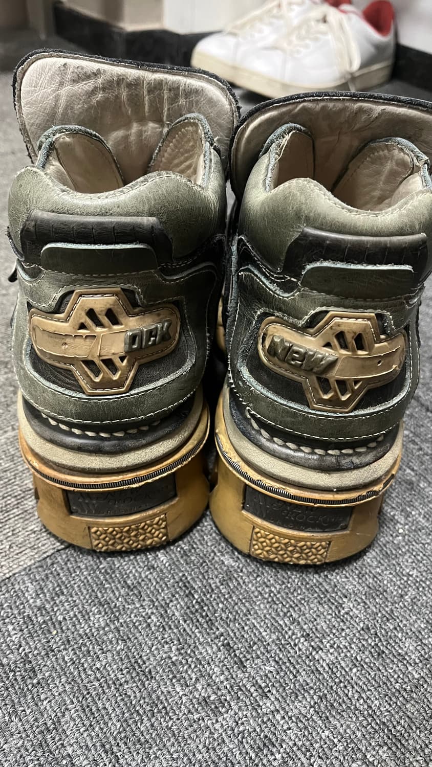 뉴락 플랫폼 부츠 빈티지 42 상품이미지4