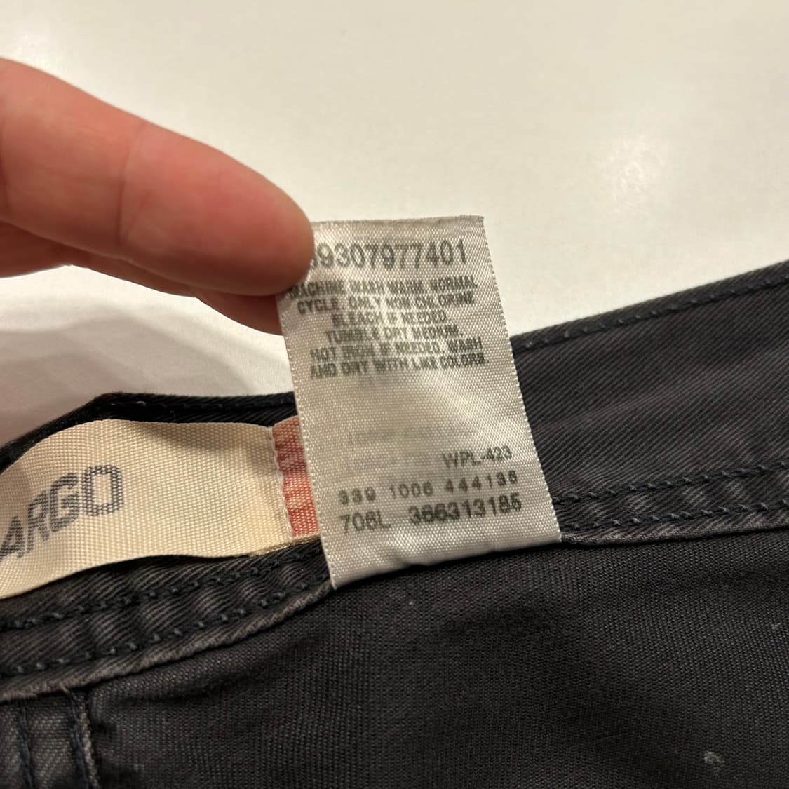 [32] 리바이스 카모 카고 하프 팬츠 워크 반바지 블랙 A550 상품이미지7