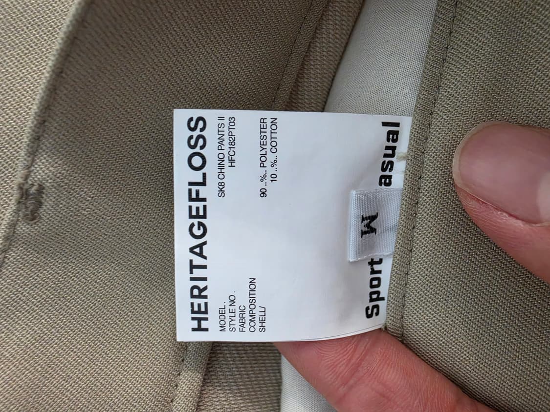 헤리티지플로스 치노 팬츠 M 상품이미지4