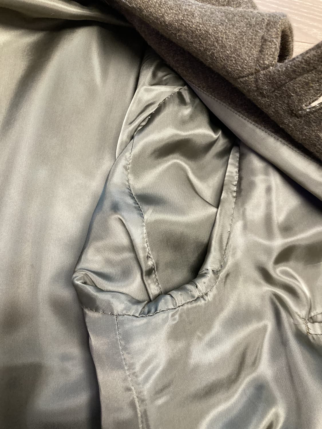 80s 꼼데가르송 옴므 레이 가와쿠보 시기 코트 상품이미지10