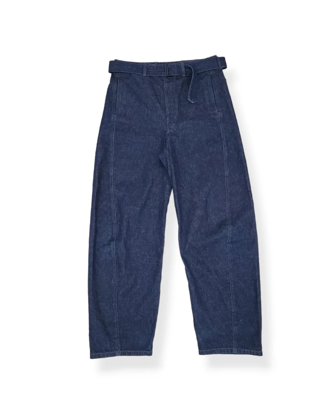 21FW 르메르 TWISTED BELTED 인디고 팬츠 상품이미지1