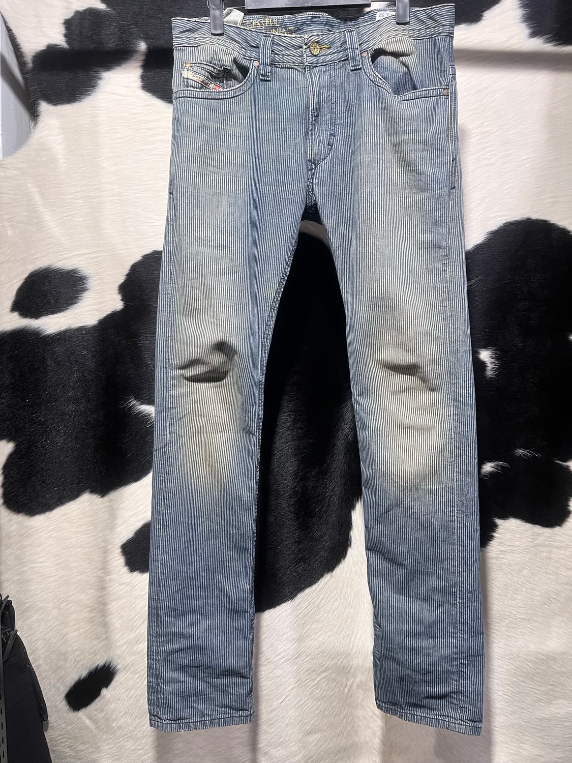 디젤 스트라이프 데님팬츠 상품이미지2