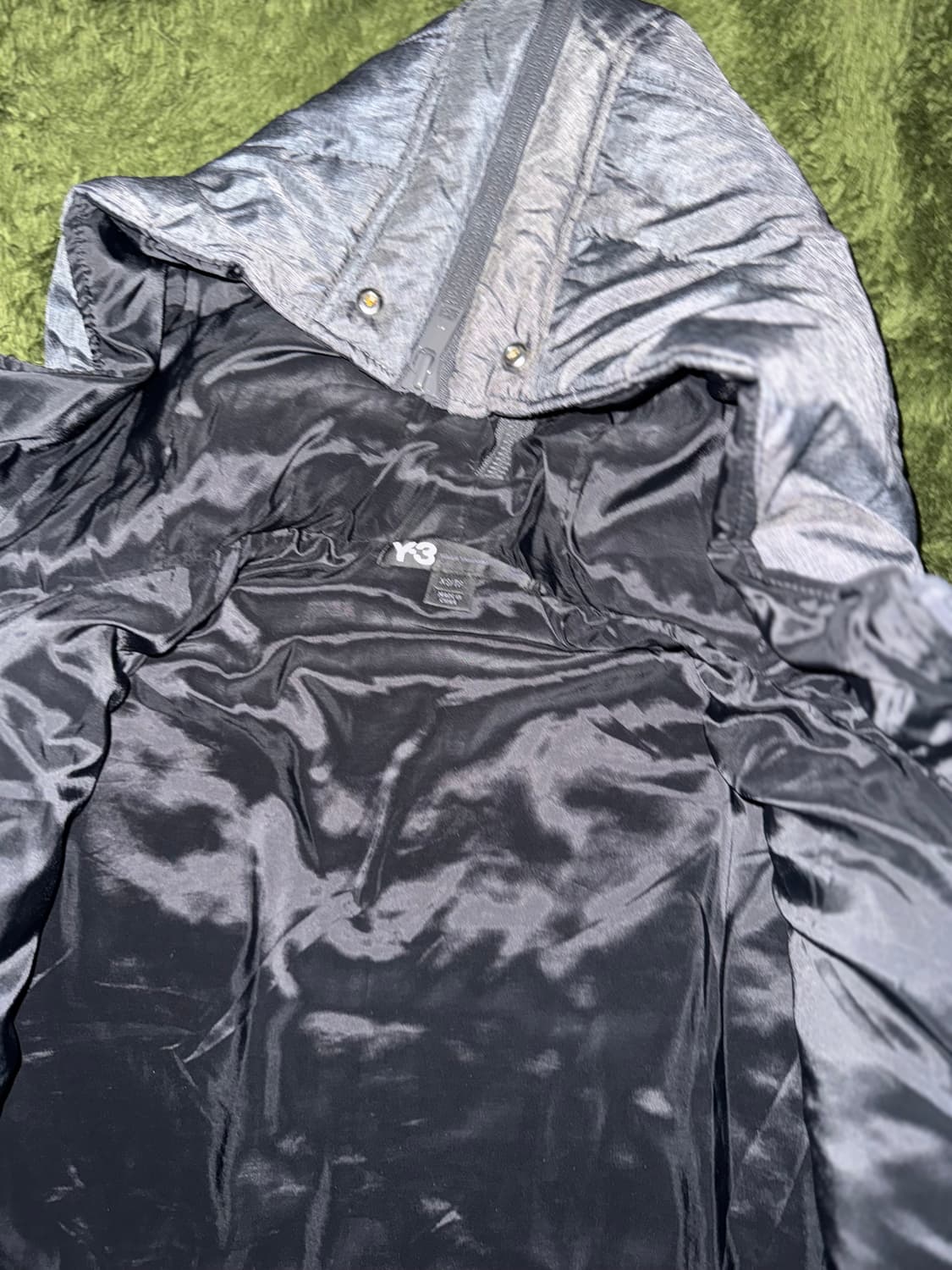 Y-3 요지 야마모토 하이넥 테크니컬 푸퍼 파카 롱 패딩 상품이미지7