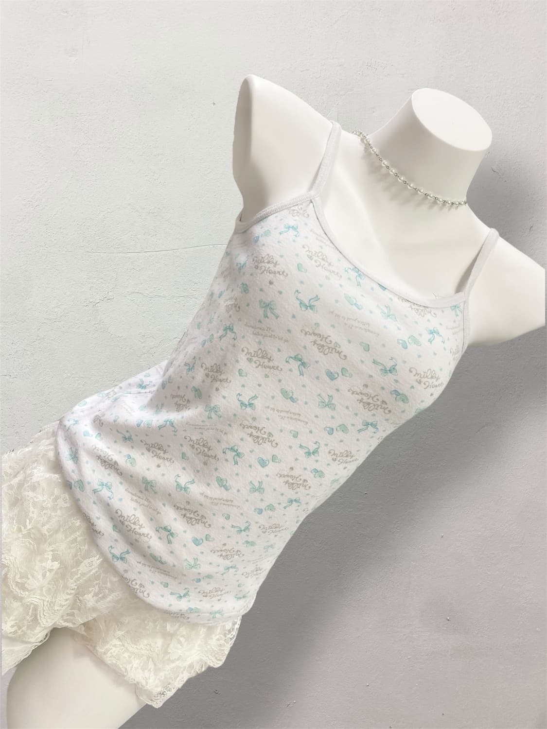 Millefleurs blue Ribbon Sleeveless  상품이미지2