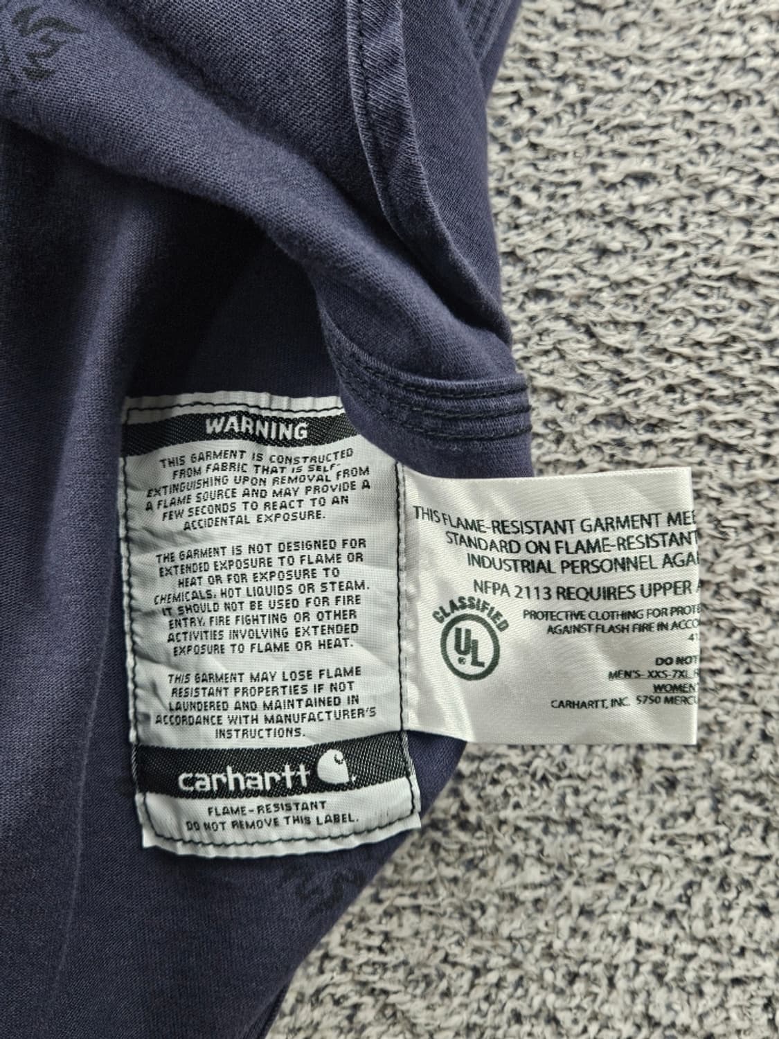 FR 칼하트 버튼업 포켓 워크 셔츠 ( L ) / 11277 상품이미지9