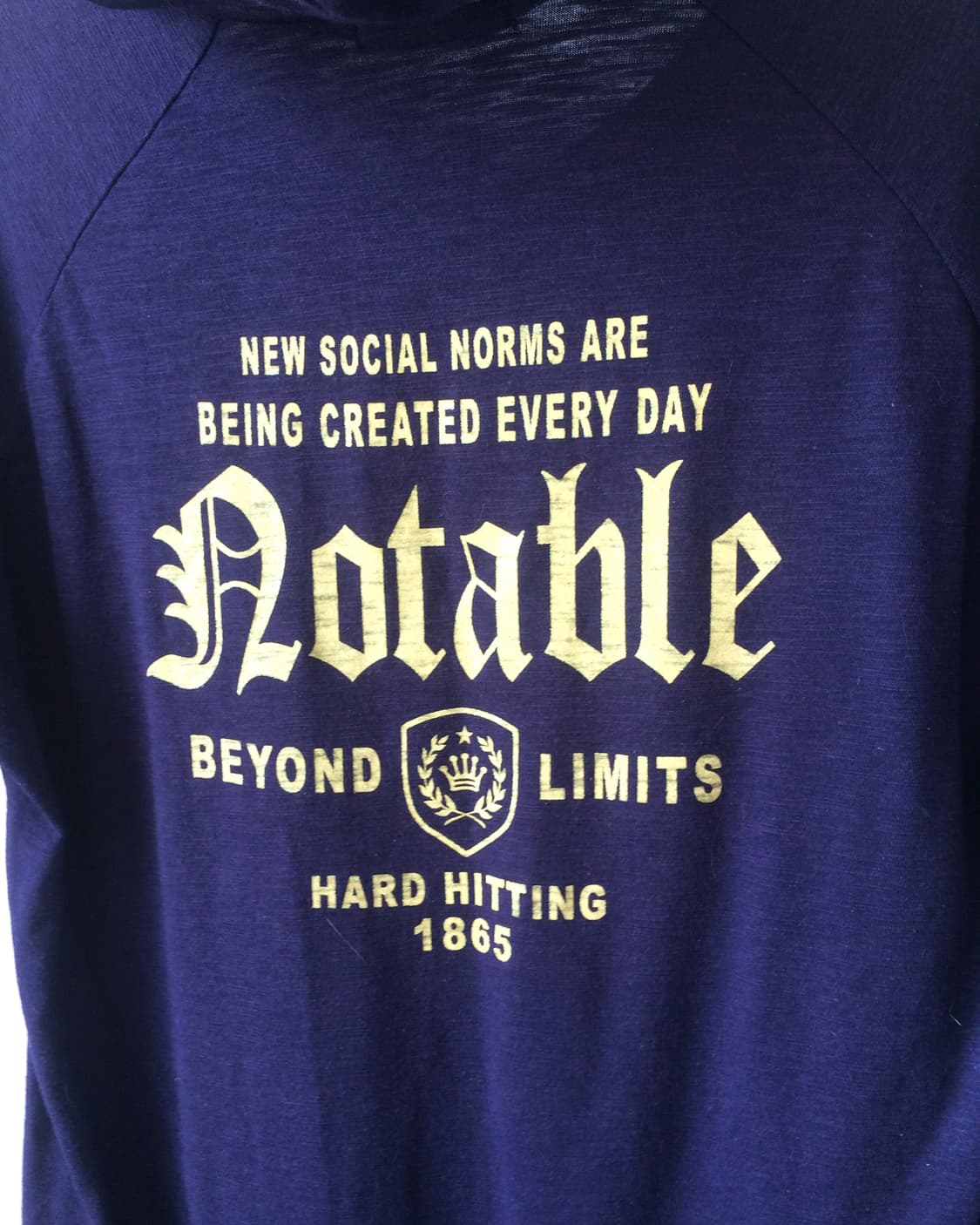 Lettering printing hood t shirt 상품이미지4