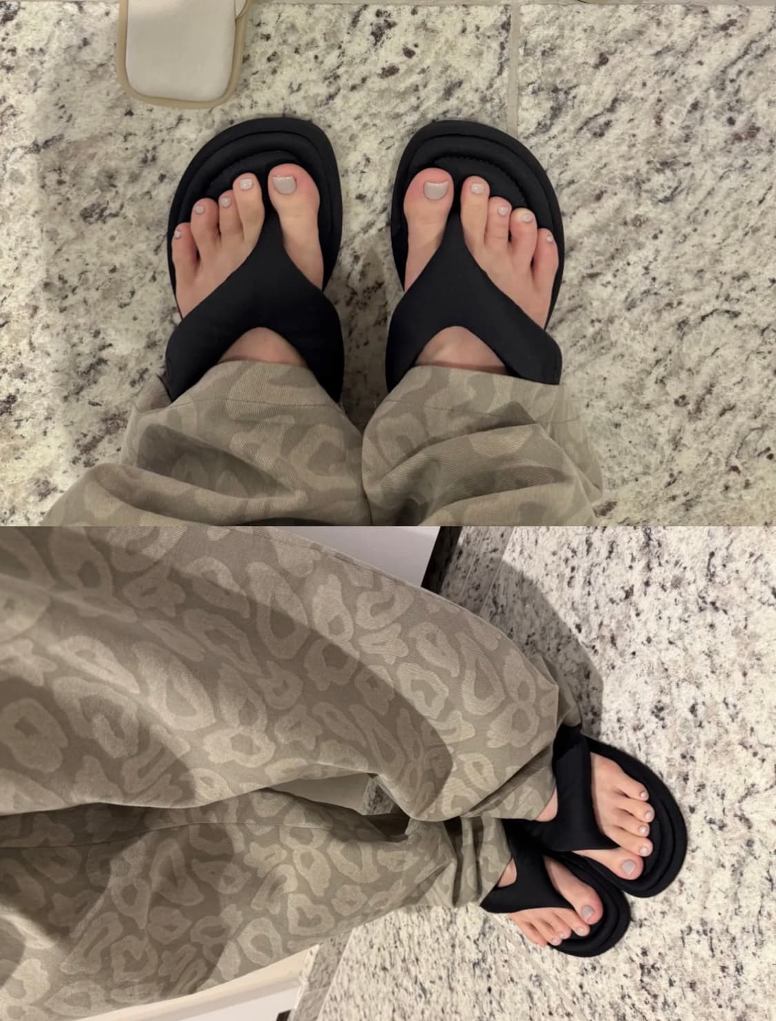 다이닛 CLOUD FLIPFLOP 블랙 240 상품이미지2