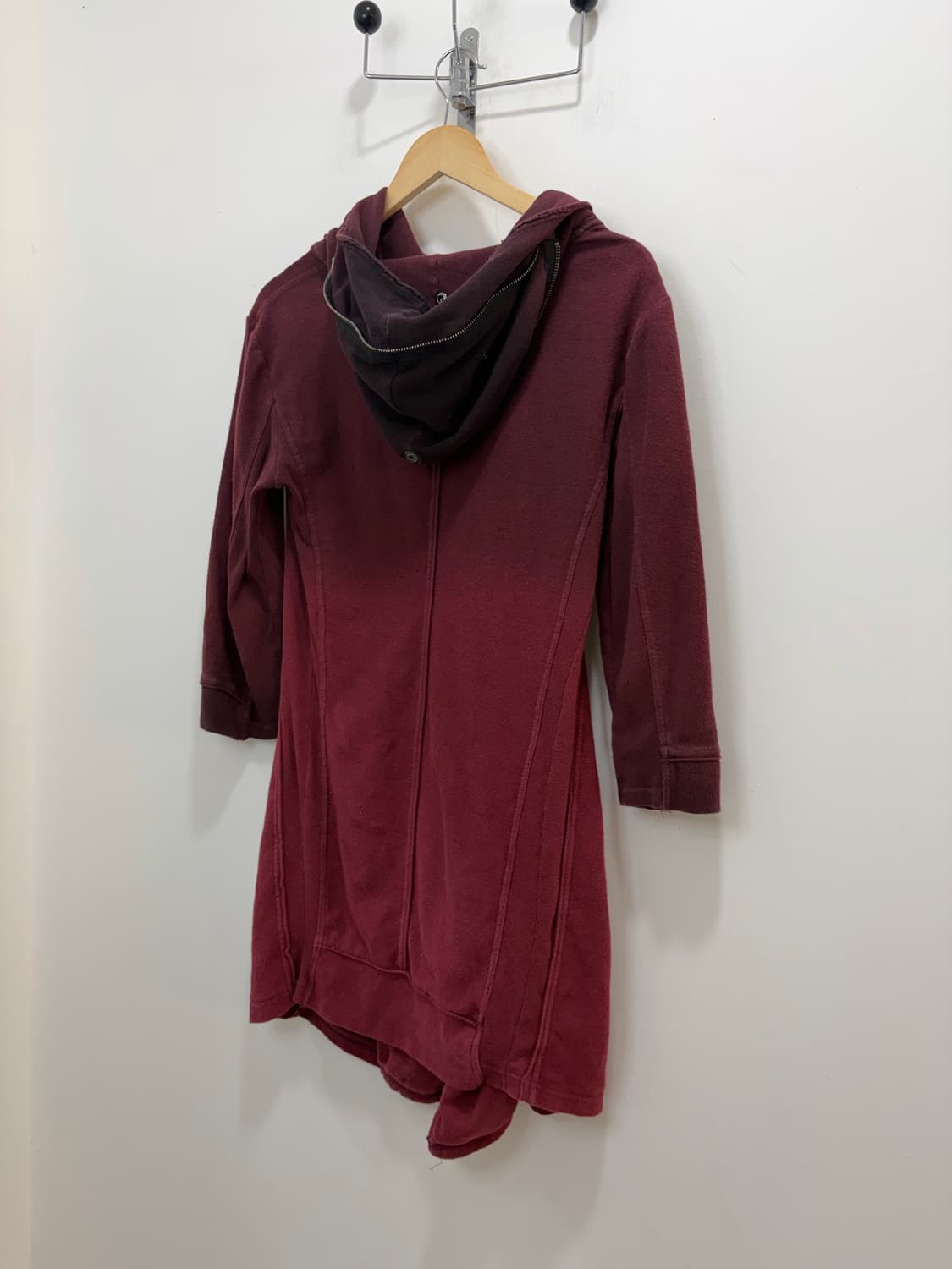 Johnny Wolf 언발란스 고딕 롱 후드 자켓 상품이미지8