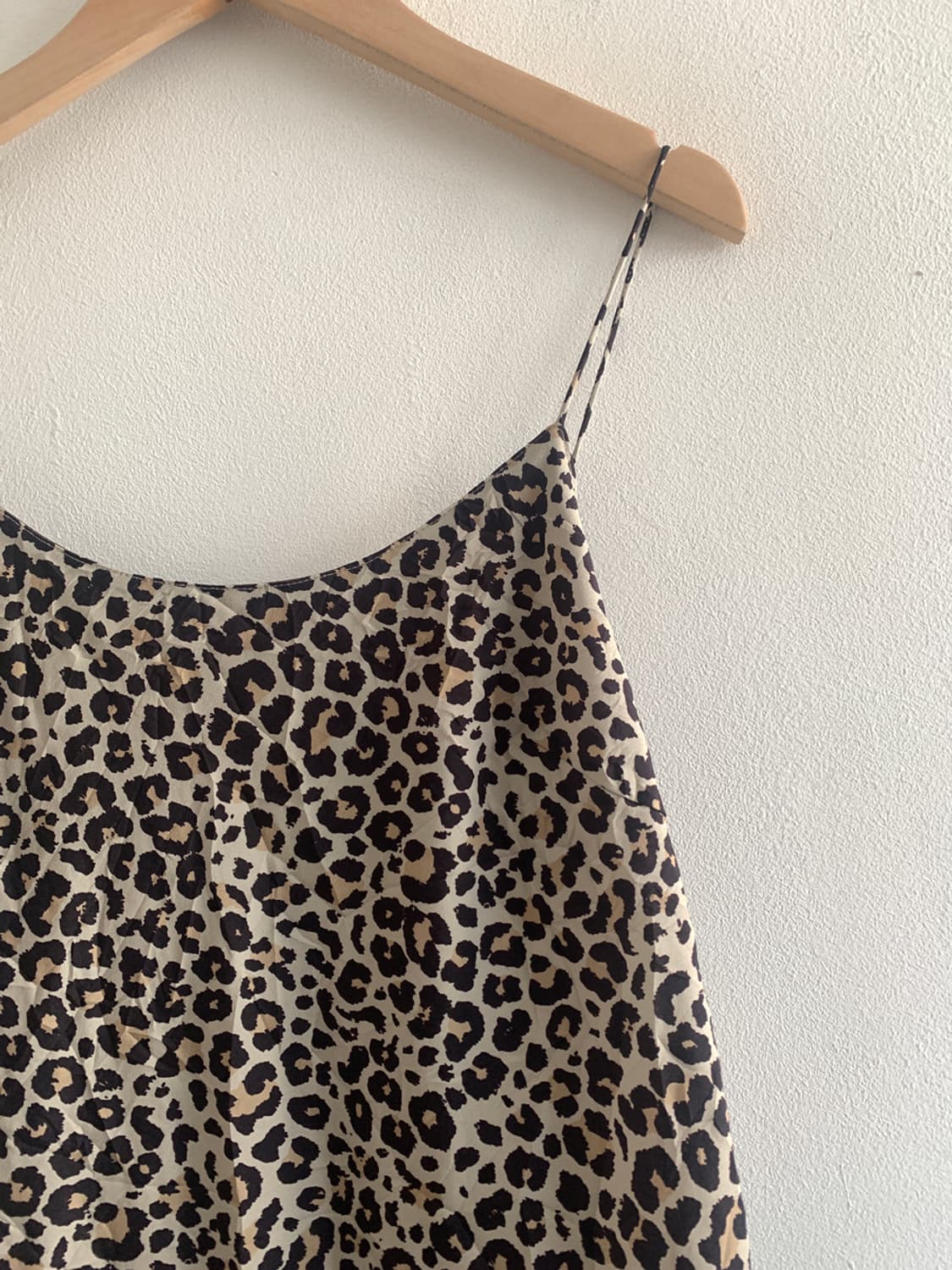 Leopard silky slip dress 상품이미지4