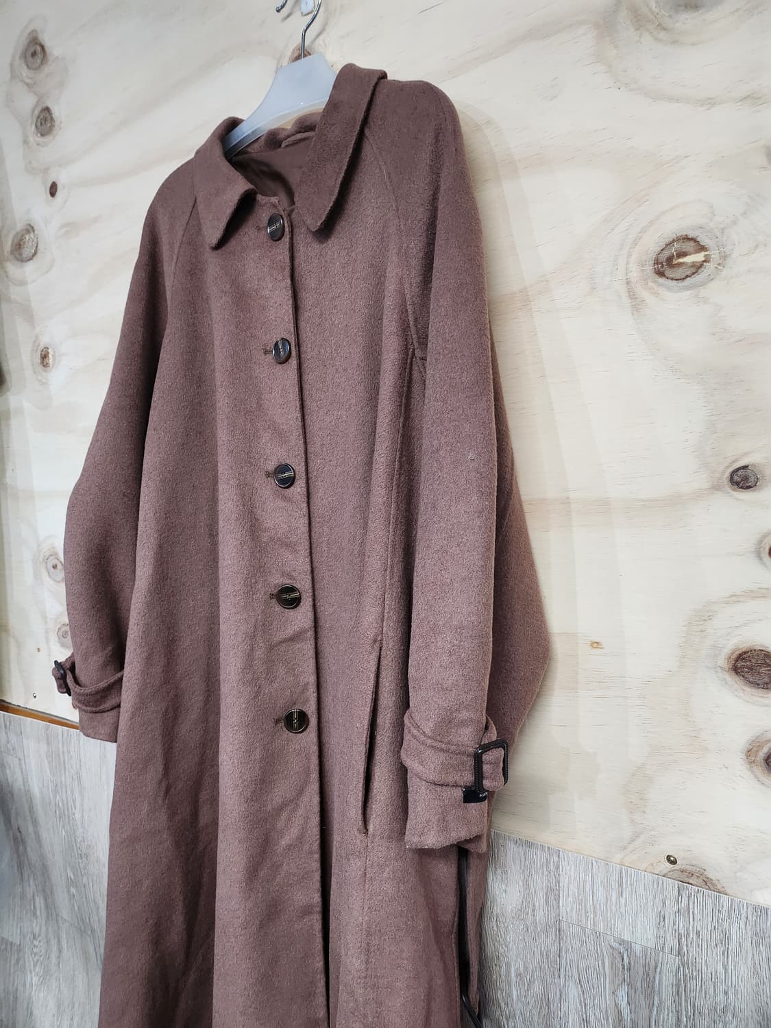 512) 66걸스 울블랜드 롱코트 상품이미지2