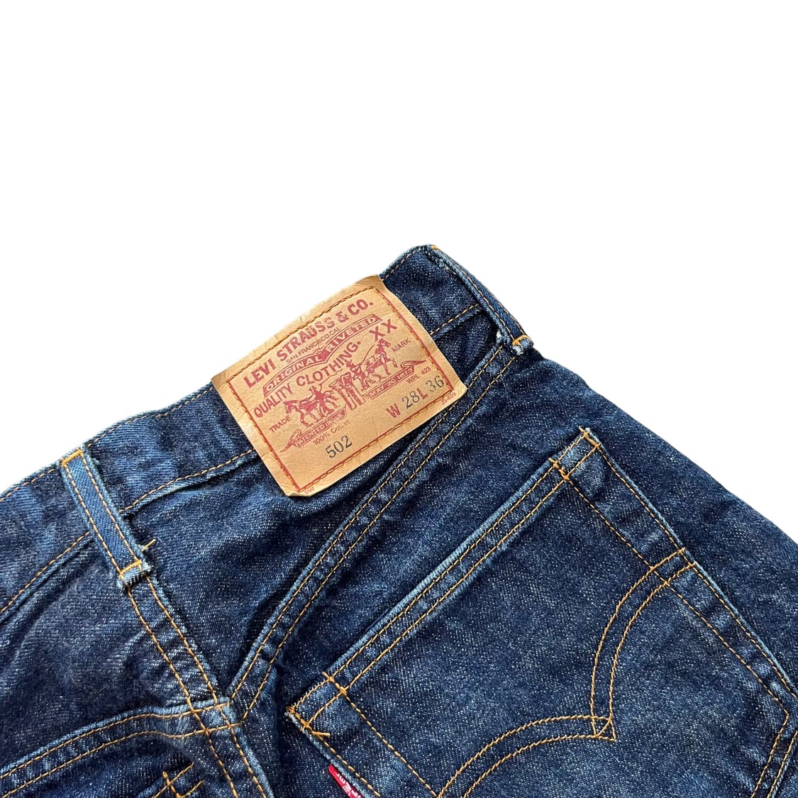 [26] 리바이스 502 셀비지진 데님 청바지 상품이미지9