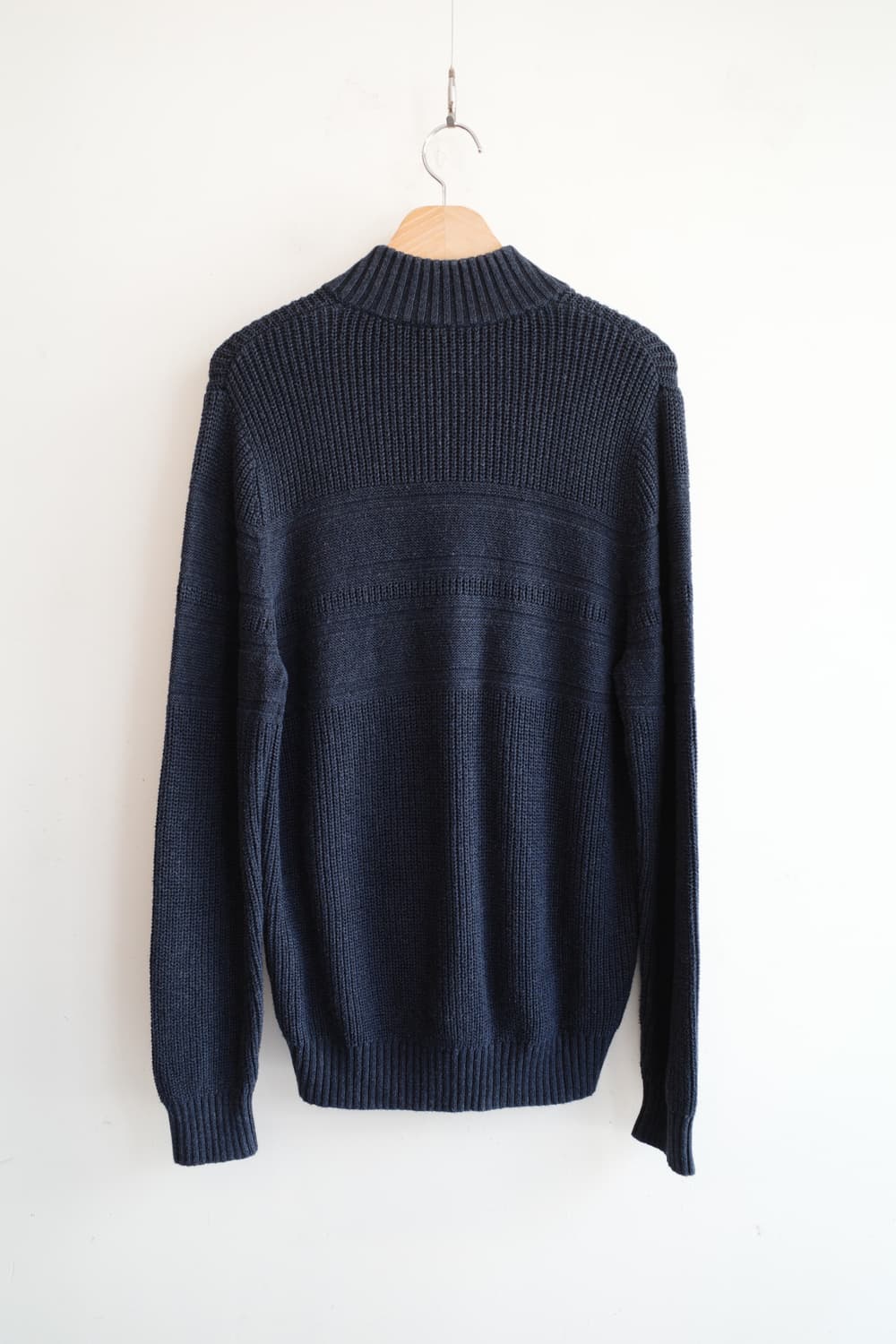 LANDS’ END 자수 집업 니트  상품이미지7