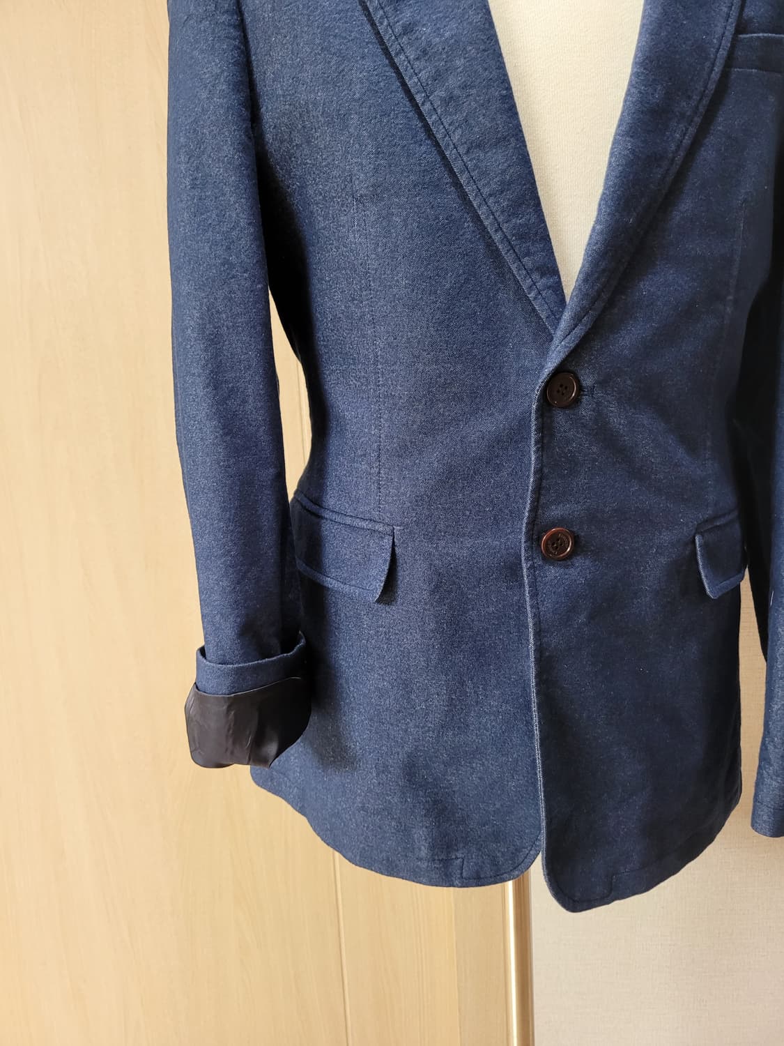 킨록 Kinloch 남자 투버튼 자켓 100 딥블루 상품이미지4