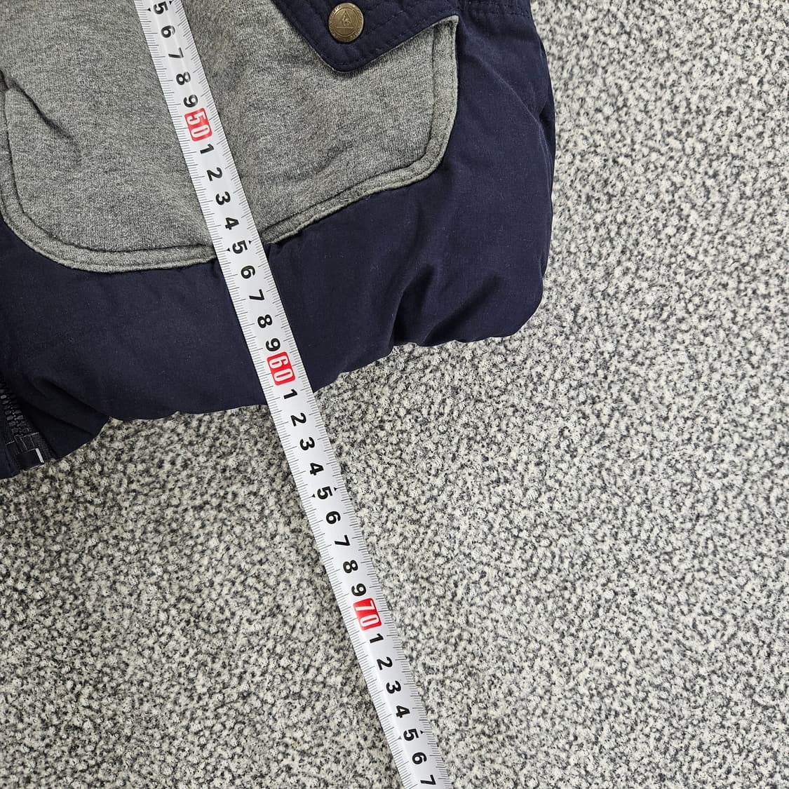 [M] 르꼬끄 스포르티브 블루 패딩 조끼 1106JM2 상품이미지6