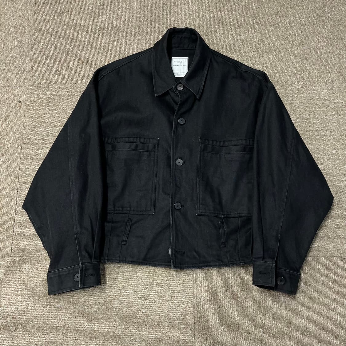 메종미네드 데님 벨티드 자켓 상품이미지2