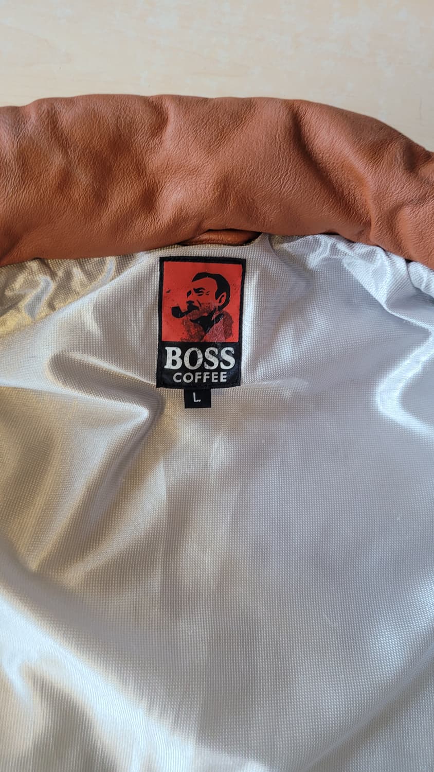 Suntory Boss 가죽다운파카 상품이미지9