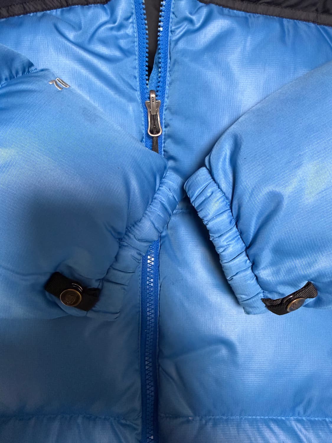 노스페이스 눕시 700 하늘색 100 상품이미지6