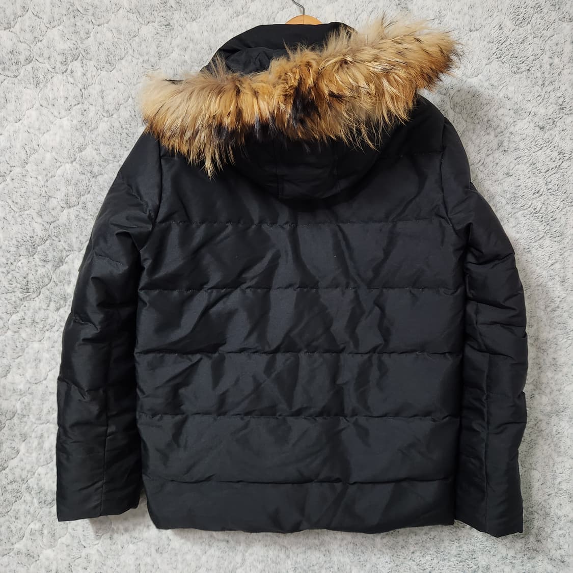 H970 [S] 피레넥스 너구리털 오리털 패딩 점퍼 상품이미지3