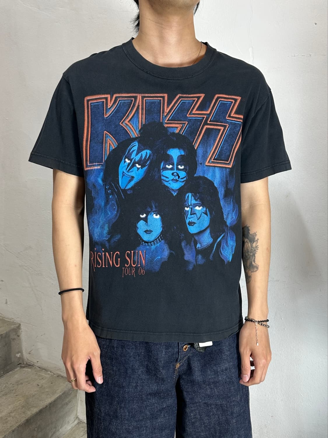 00's KISS 키스 재팬투어 티셔츠 빈티지 밴드티 밴드티셔츠 상품이미지2