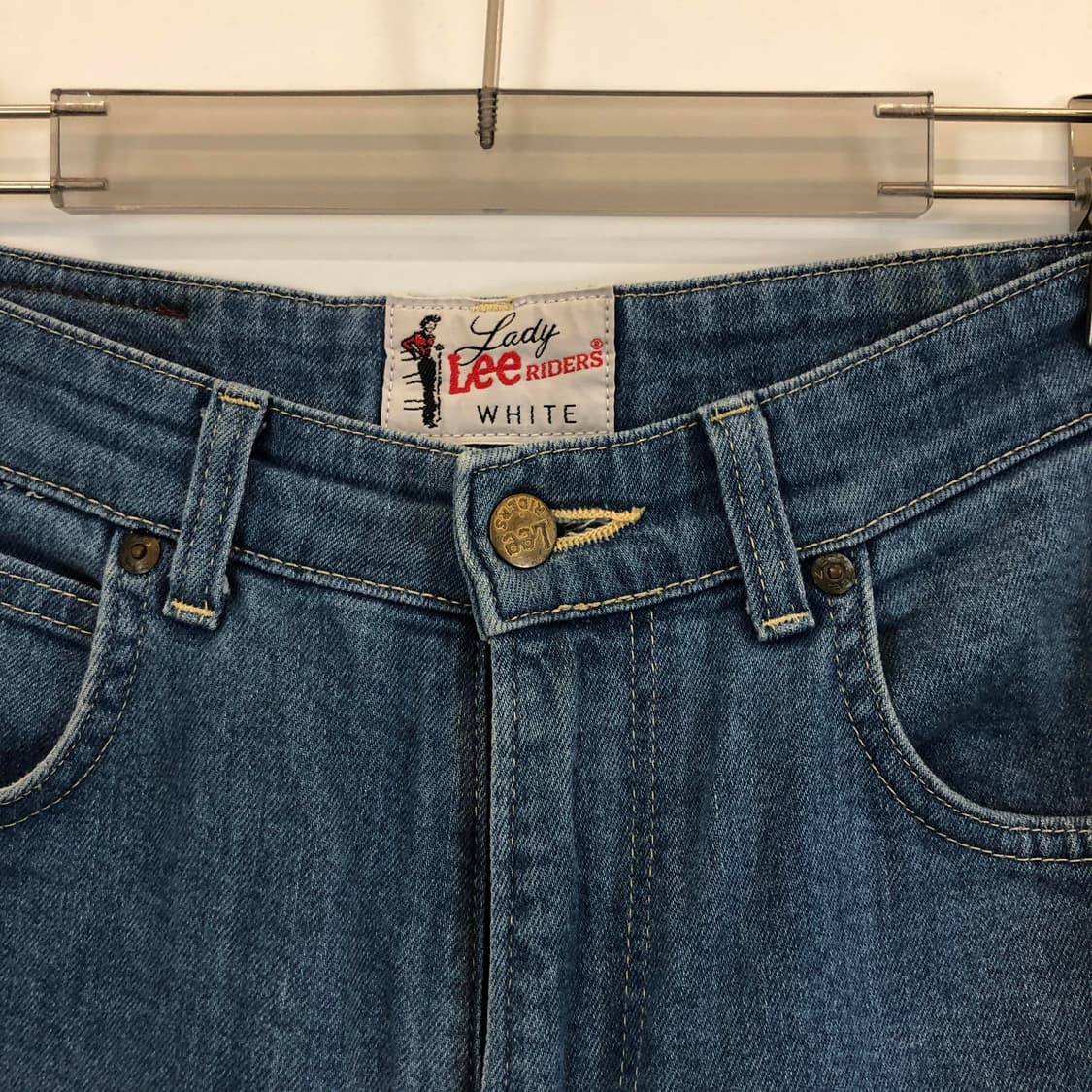 Lee 리 JPN 화이트탭 와이드 데님진 25 인치 상품이미지2
