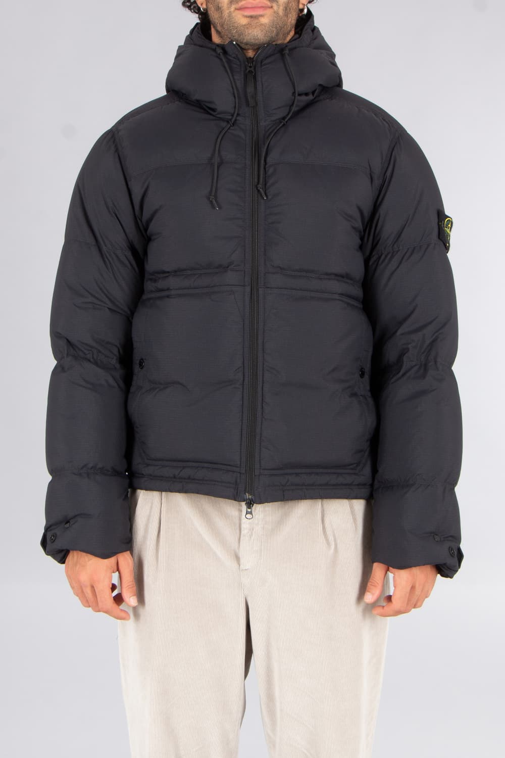 스톤아일랜드 25FW 매트 립스탑 코듀라 다운 파카 블랙 [XL] 상품이미지2