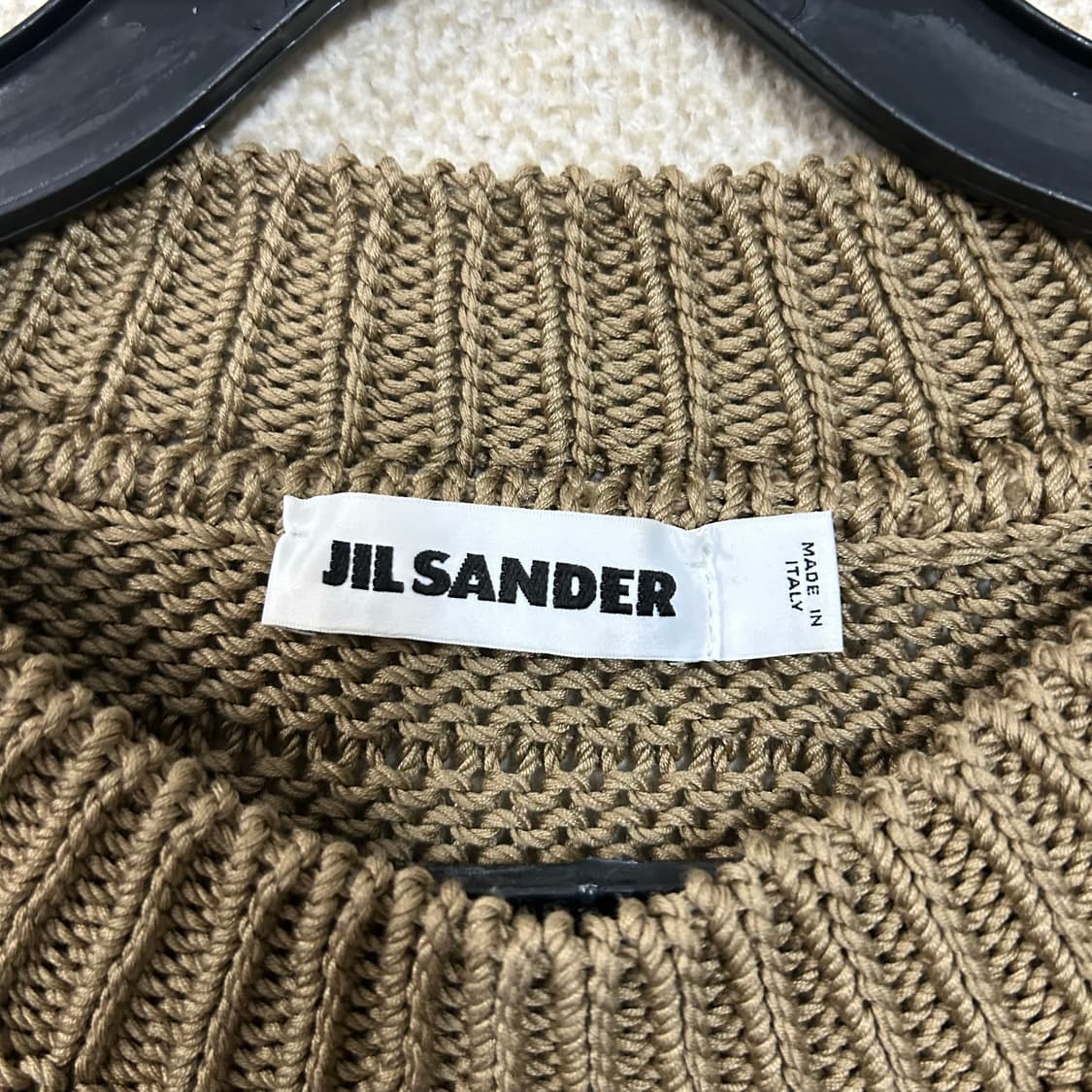 (48) 질샌더 니트 스웨터 브라운 상품이미지5