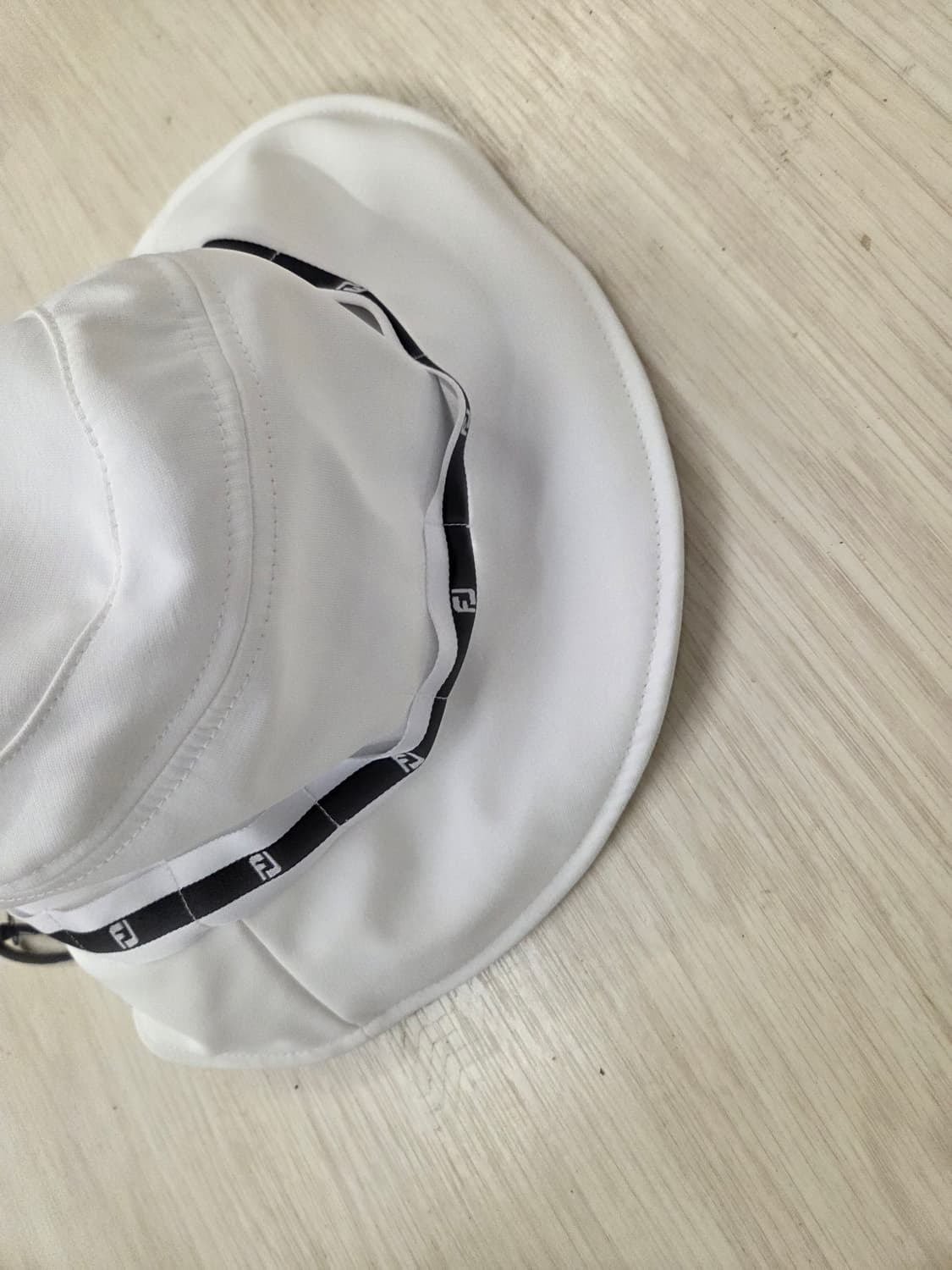 풋조이 화이트 버킷햇 상품이미지7