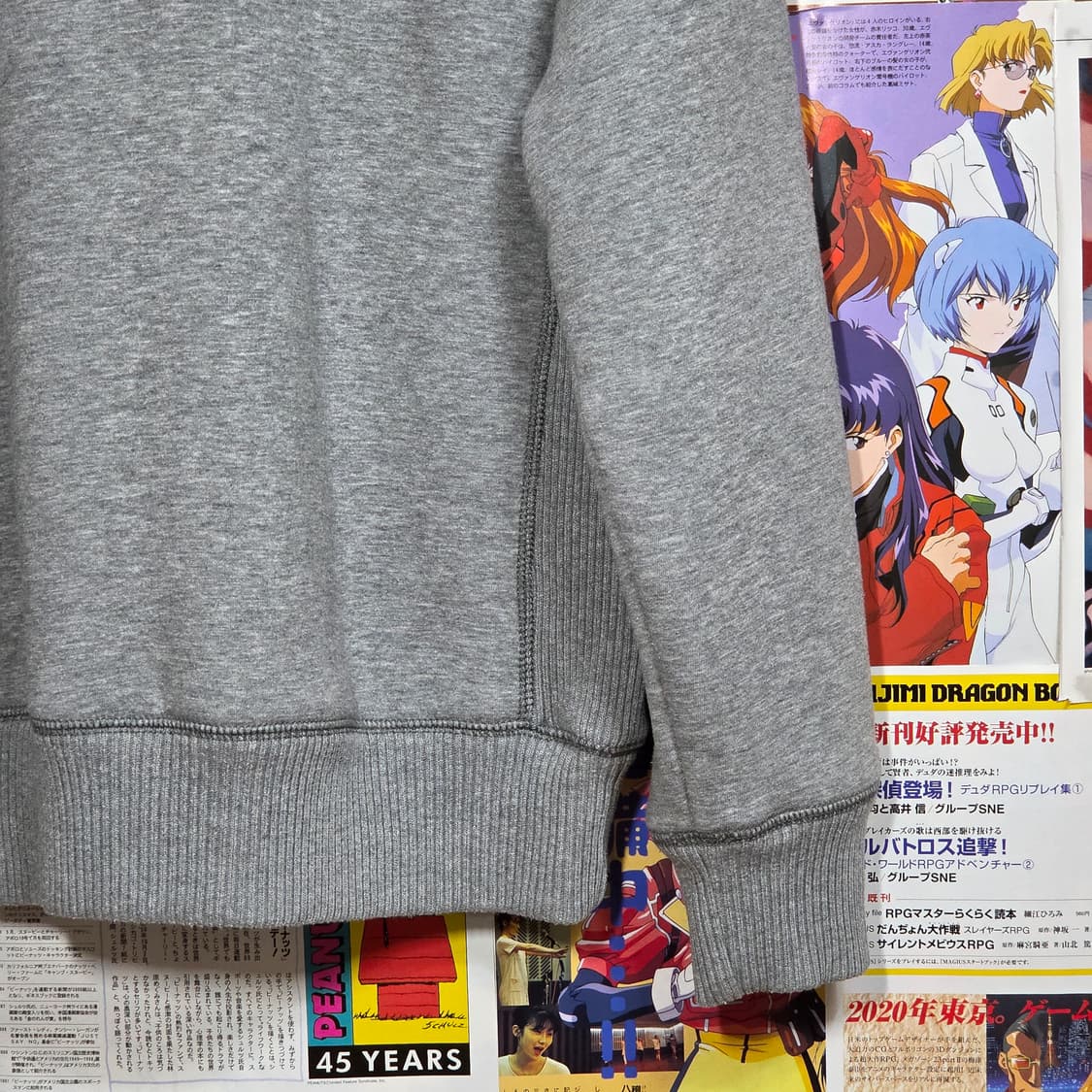 갭 그레이 사이드 골지 기모 코튼 집업 상품이미지7