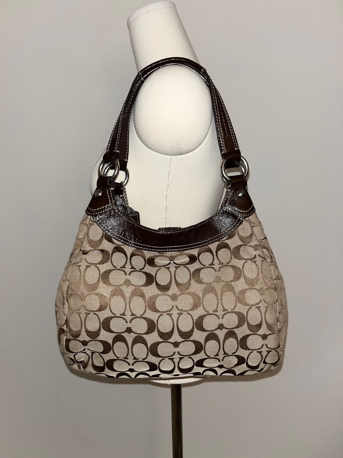 📦Coach basic vintage shoulder bag 상품이미지5