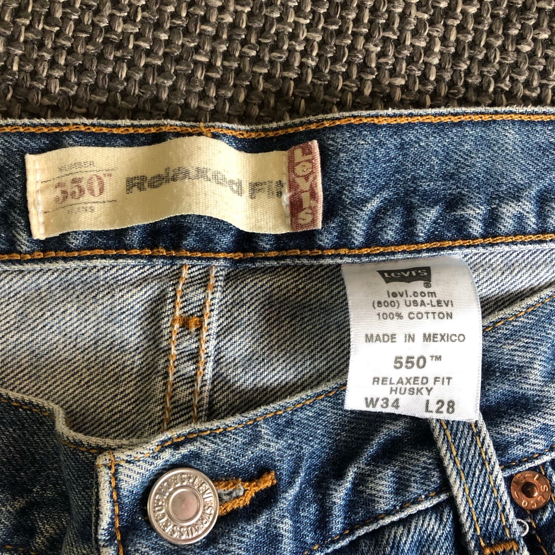[32-33] 00s Levi's 550 컷팅 1/2데 상품이미지7