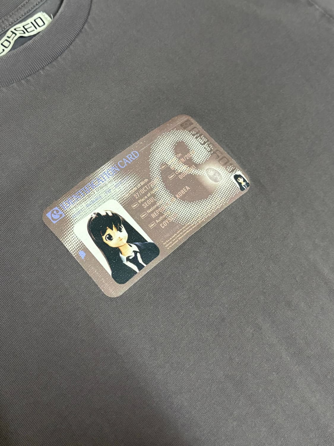 코이세이오 아이디 카드 레귤러 티셔츠 상품이미지2