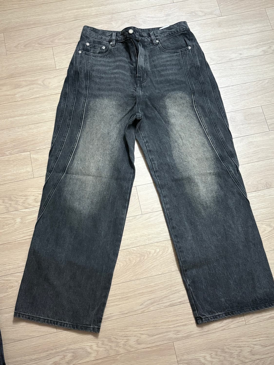 인템포무드 데님 팬츠 상품이미지1