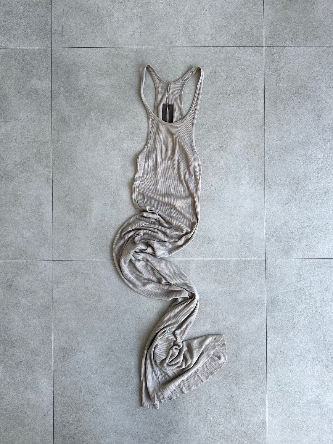 릭오웬스 2010 탱크 드레스 그레이 상품이미지3