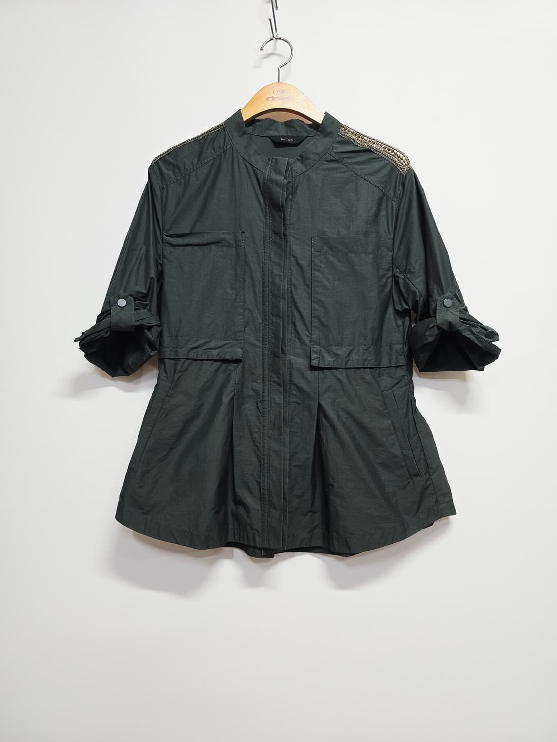 더아이잗 허리스트리밍 반팔 자켓 점퍼 상품이미지1