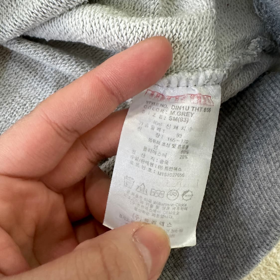 S/M 디키즈 오리지널 로고 후드 0320D 상품이미지3