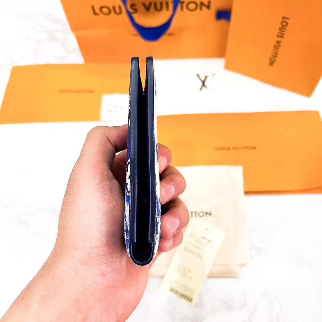 [한정판] 루이비통 반다나 반지갑 상품이미지7