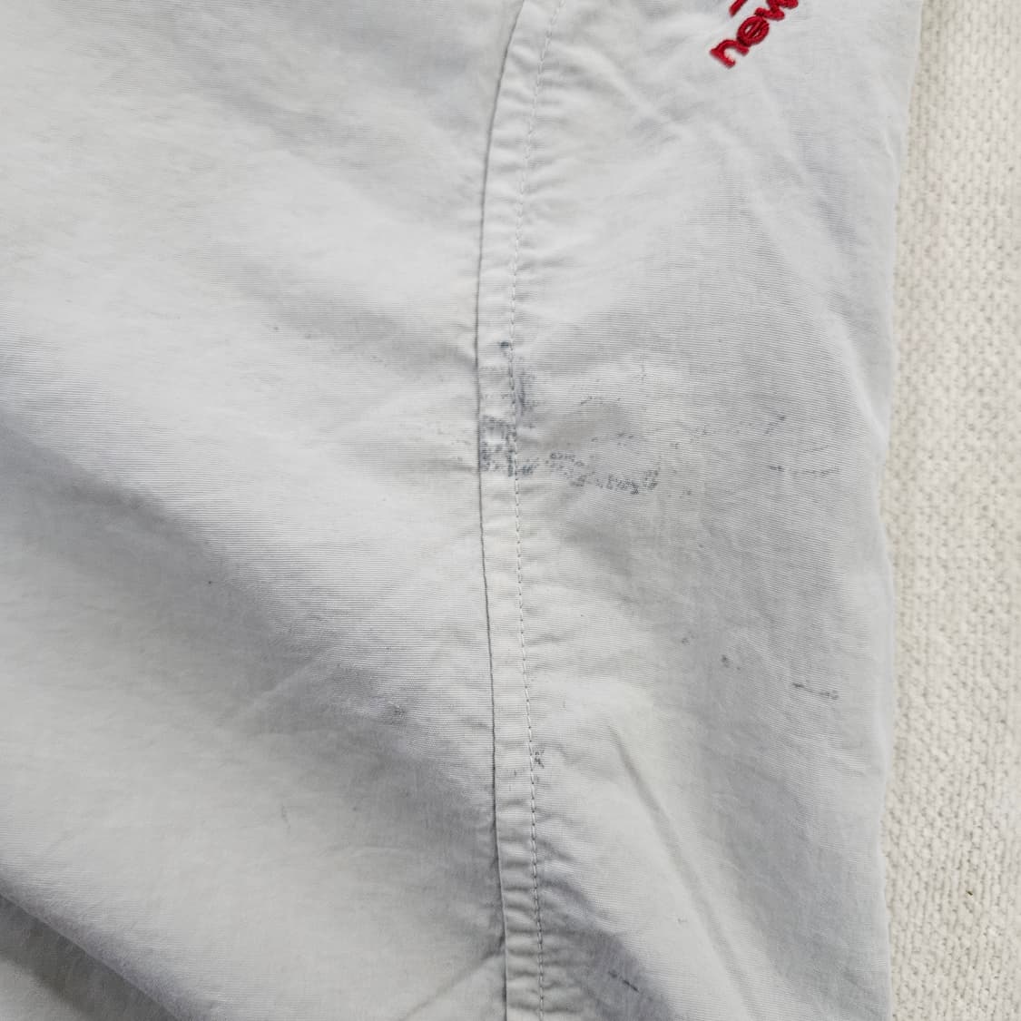 [80(M)] 뉴발란스 여성 레드 로고 포인트 조거 팬츠 0115YH2 상품이미지6