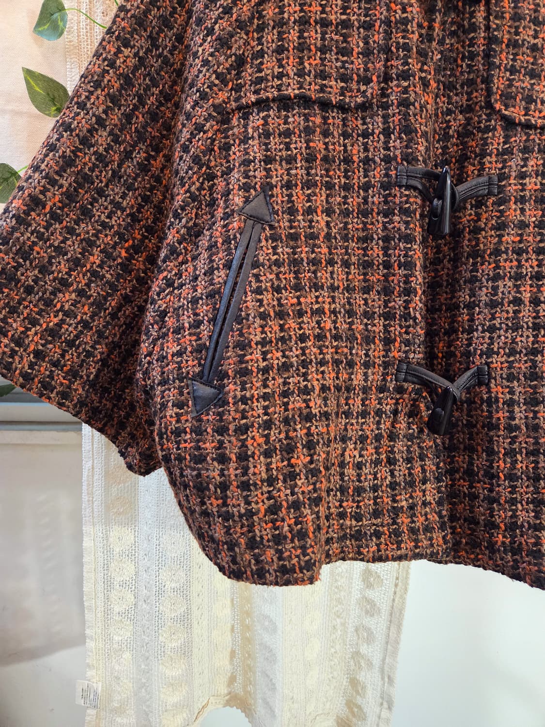 OLIVE DES OLIVE 토글 버튼 케이프 코트 상품이미지3