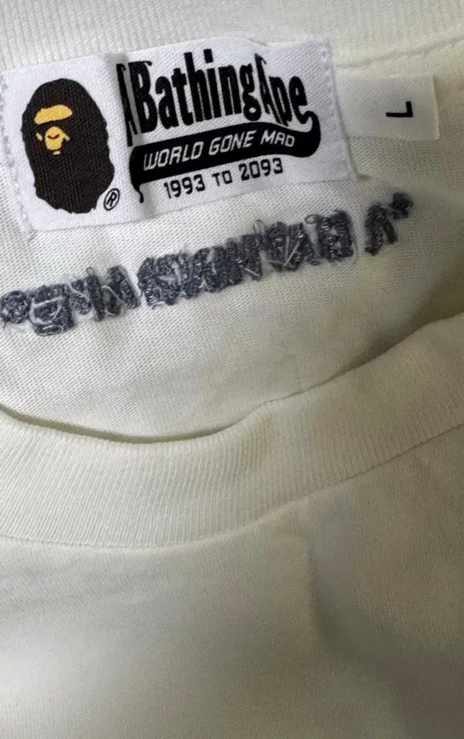 베이프 반팔 L 상품이미지3