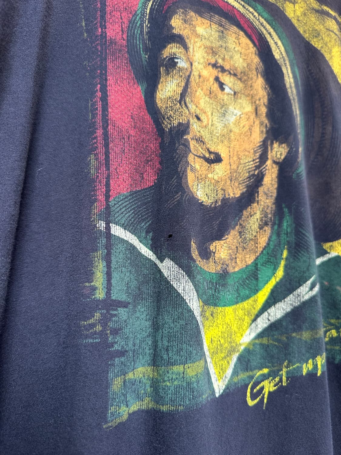 밥말리 프린팅 티셔츠 상품이미지5