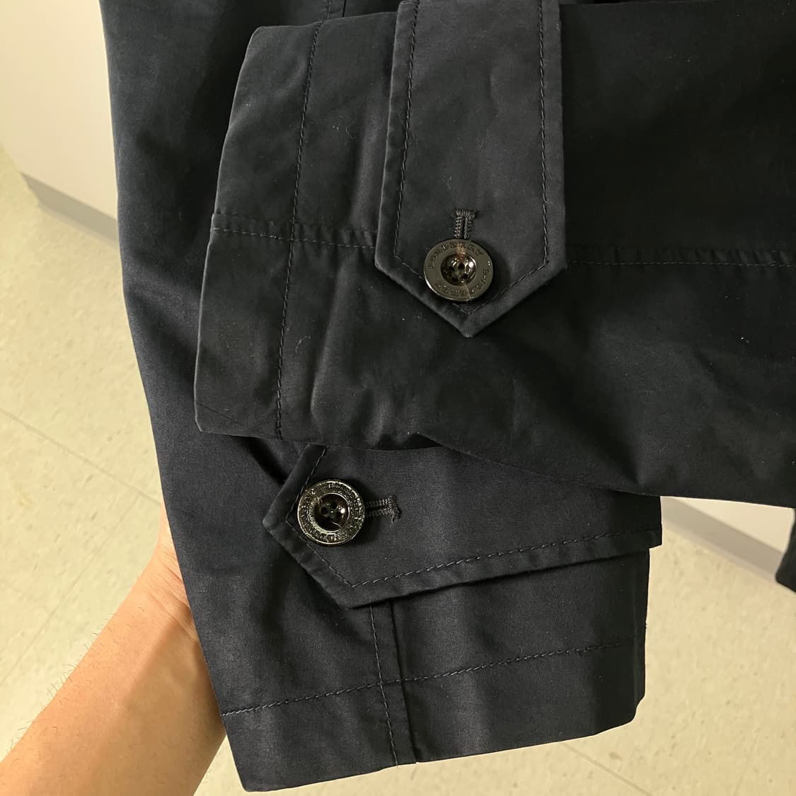 버버리 런던 네이비 맥코트  상품이미지9