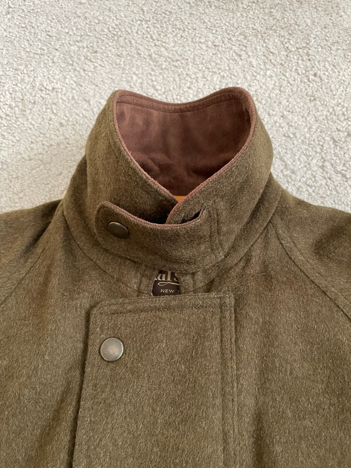 vintage Paul Stuart wool field coat 상품이미지3