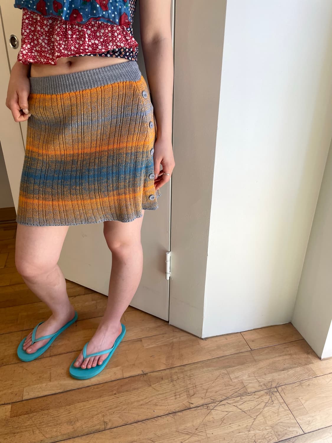 summer knit skirt 상품이미지2