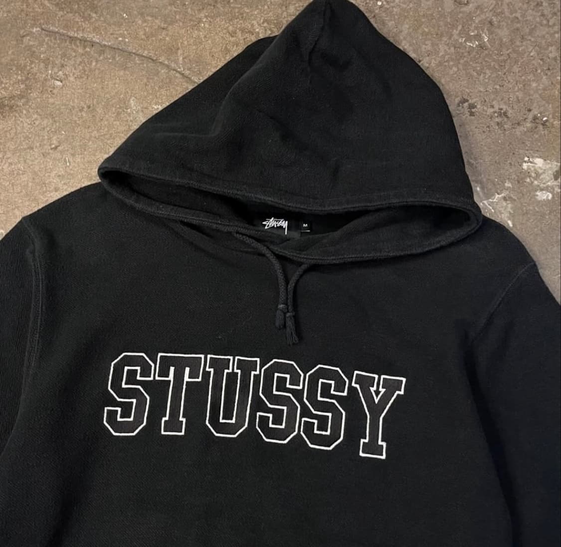 stussy Logo Embroidery Hoodie 상품이미지3