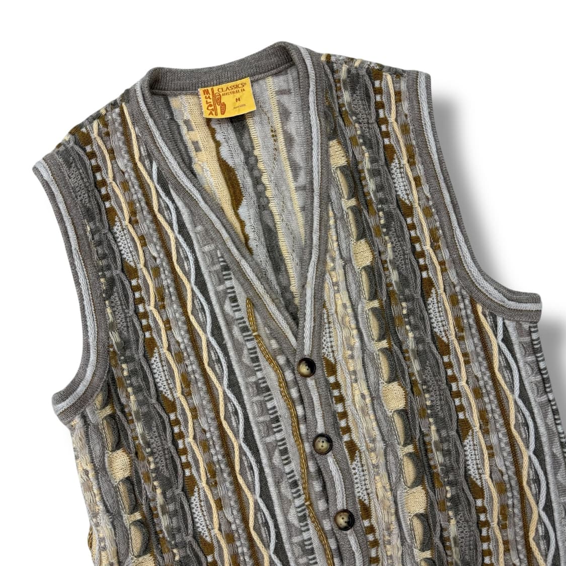 오스트레일리아 케이블 니트 베스트 r1979 상품이미지3