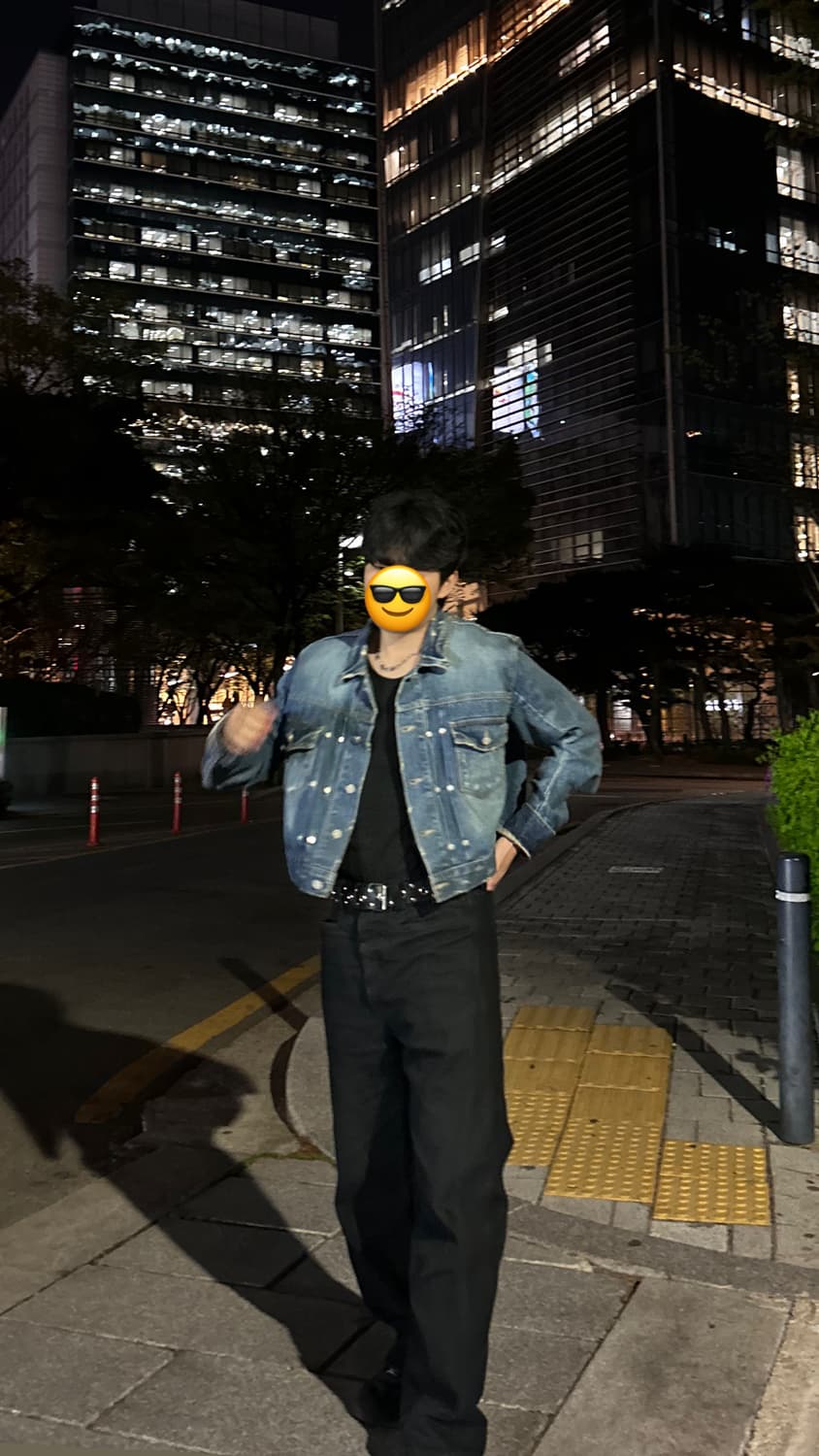 Surgery curved 데님 자켓 상품이미지3